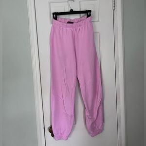 Brandy Melville Pink Rosa Sweatpants